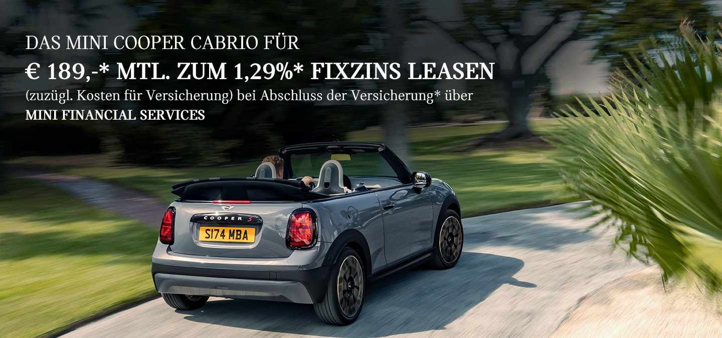 DAS MINI COOPER CABRIO